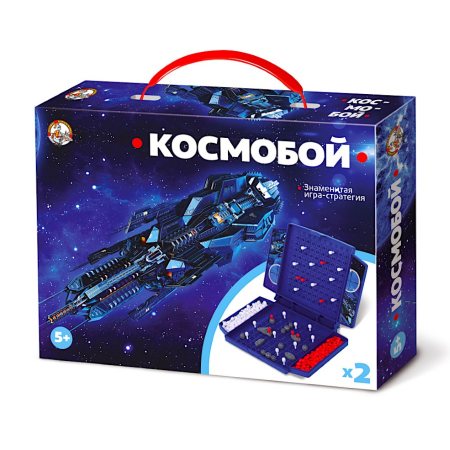 Игра настольная Десятое королевство Космобой (мини),игра-стратегия,2 чемод,20 кораблей