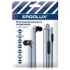 Наушники ERGOLUX ELX-WHP02P-C02 вакумные с микроф.проводные,3.5мм,1.2м,черные