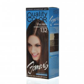 Гель-краска для волос ESTEL QUALITY Color стойкая 132 Шоколадно-коричневый