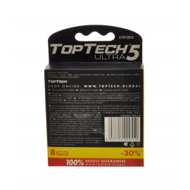 Кассета сменная для бритья TopTech Ultra 5 8шт