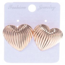 Серьги Fashion Collection-Nina, серебро/золото, D5см