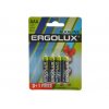 Батарейка ERGOLUX Алкалиновая LR03 AAA 1.5В 3+1шт