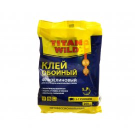 Клей TITAN WILD обойный флизелиновый, профессиональный, 5-7 рулонов 200г