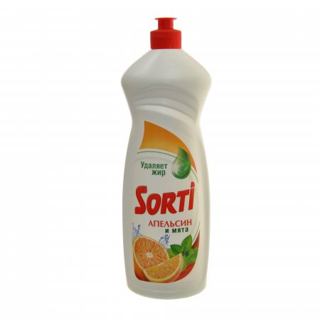 Средство для мытья посуды SORTI Апельсин и Мята 900г