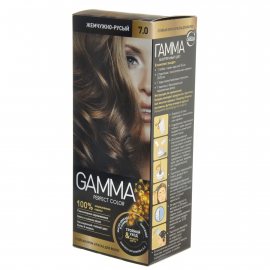 Крем-краска для волос GAMMA Perfect Color стойкая 7.0 Жемчужно-русый Окисл.крем 6%