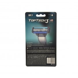 Станок бритвенный TopTech Razor 3 1шт9кас 3 лезвия