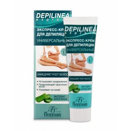 Экспресс-крем для депиляции ФЛОРЕСАН Depilinea Универсальный Express экстр.алоэ вера 100мл