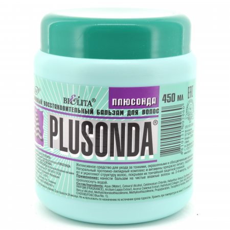 Бальзам для волос BIELITA PLusonda Восстанавливающий витаминный 450мл