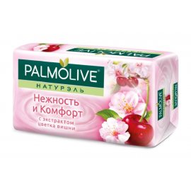 Мыло туалетное PALMOLIVE Натурэль Нежность и комфорт Цветок вишни 90г