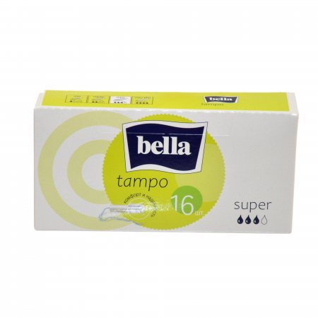 Тампоны BELLA Premium Comfort 16шт Super TAMPO б/апл.