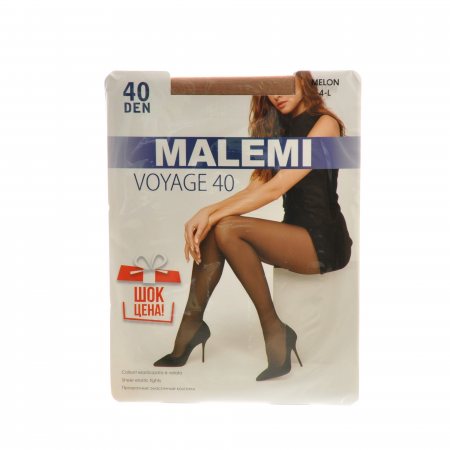 Колготки MALEMI Voyage 40 р.4 Melon/Бежевый