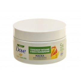 Маска для волос DOVE Глубокое питание и восстановление для сухих волос с маслом миндаля и манго 300мл