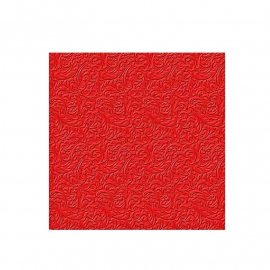Салфетки бумажные LORI Comfort 16шт 33х33 Двухслойные Красные