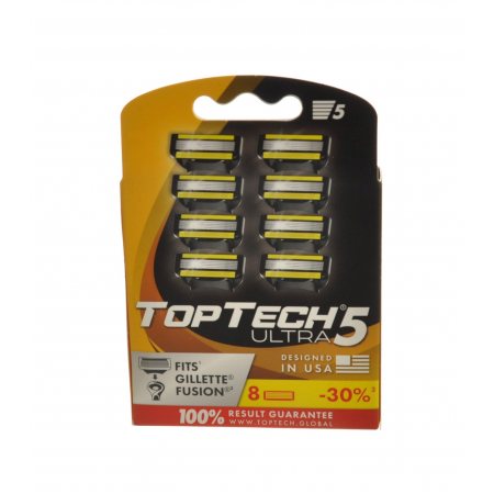 Кассета сменная для бритья TopTech Ultra 5 8шт