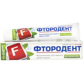 Зубная паста ФТОРОДЕНТ Фитокомплекс 62г