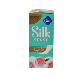 Прокладки OLA! Silk Sense ежедневные 20шт Бархатная роза