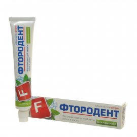 Зубная паста ФТОРОДЕНТ Фитокомплекс 62г