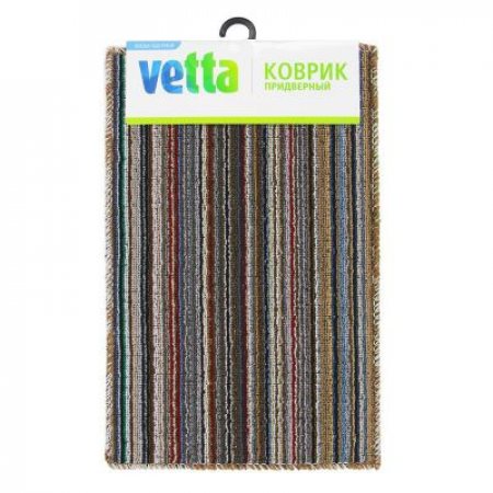 Коврик VETTA для прихожей 37х57см полиэстер, 4 цвета
