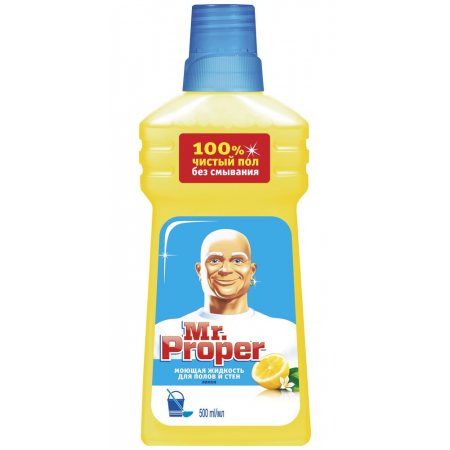 Моющая жидкость для полов и стен Mr.PROPER Лимон 500мл