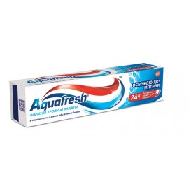 Зубная паста AQUAFRESH 3+ Fresh&Minty с фтором 50мл