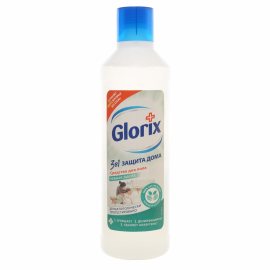 Чистящее средство GLORIX Очищающее и дезинфицирующее для полов Нежная забота 1л