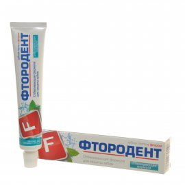 Зубная паста ФТОРОДЕНТ Отбеливающая формула 62г