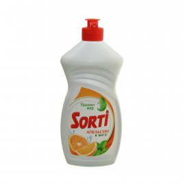 Средство для мытья посуды SORTI Апельсин и Мята 450г