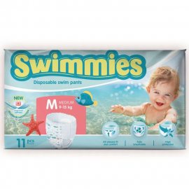 Трусики для плавания Swimmies 9-15кг 11шт р.M