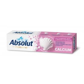 Зубная паста ABSOLUT Восстановление эмали и бережное отбеливание Calcium 110г