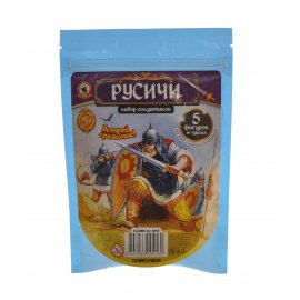 Набор игровой Русский стиль Отряд солдатиков "Русичи"-5шт +пушка+4снаряда