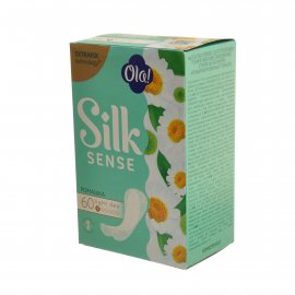 Прокладки OLA! Silk Sense ежедневные 60шт Ромашка Light deo