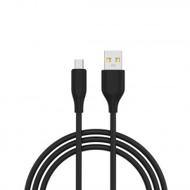 Кабель для зарядки телефонов FORZA PLUS Базовый,Micro USB 1м, 2.4А, Быстр.зарядка,12W4цв.