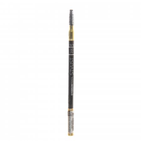 Карандаш для бровей TRIUMPF Eyebrow Pencil Stylist с щеточкой №205 Коричневый 1.50г