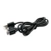 Кабель для зарядки телефонов ERGOLUX ELX-CDC05-C02 3в1 Micro USB-Lightning-TypeC, 3A, 1.2м Черный