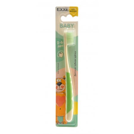 Зубная щетка EXXE Baby Soft 2-6лет