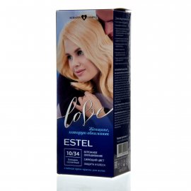 Крем-краска для волос ESTEL LOVE 10/34 Блондин солнечный