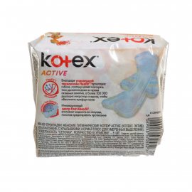 Прокладки KOTEX Active ультратонкие 8шт Normal Plus сеточка