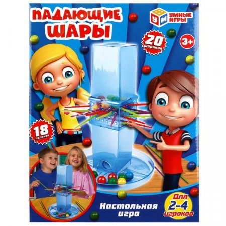 Игра Умные игры настольная Падающие шары