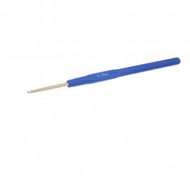 Крючок для вязания пластиковая ручка №3 цветной