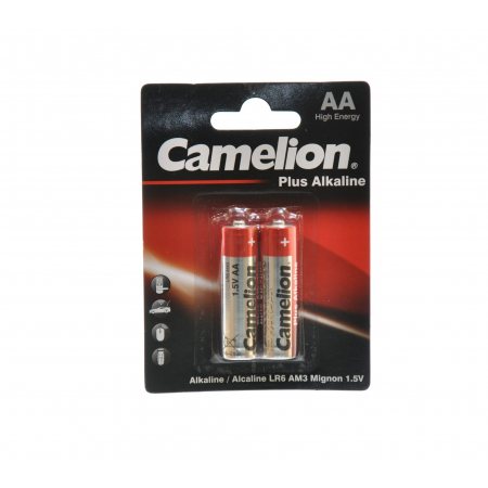 Батарейка CAMELION Plus Алкалиновая LR6 AA 2шт
