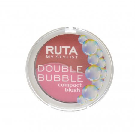 Румяна Рута My Stylist DOUBLE BUBBLE компактные 2цв №104 9г