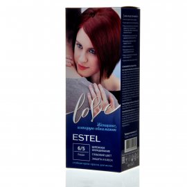 Крем-краска для волос ESTEL LOVE 6/5 Бордо