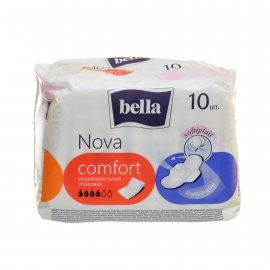 Прокладки BELLA NOVA дышащие с крылышками 10шт Comfort