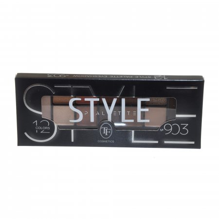 Тени TRIUMPF Style Palette Eyeshadow двенадцатицветные №903 Fashion nude Палитра