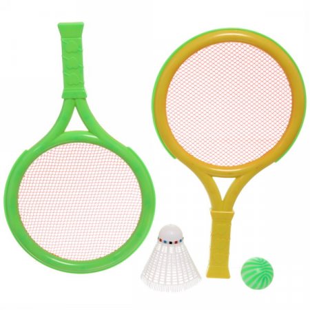 Теннис пляжный в наборе ВТ-191 (2 ракетки 28х16см,шарик,волан)