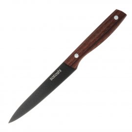 Нож SATOSHI Меллер универсальный 12.7см нерж.ст,ручка с покр.софт-тач,