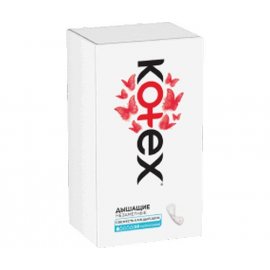 Прокладки KOTEX ежедневные дышащие 56шт ультратонкие
