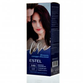 Крем-краска для волос ESTEL LOVE 5/65 Спелая вишня