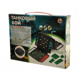 Игра настольная мини,Танковый бой, 23.5х18х4.5см