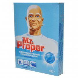 Порошок для уборки Mr.PROPER Моющий, универсальный С отбеливателем 400г